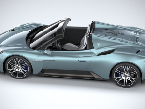 Maserati MC20 Cielo 2023 3D Model