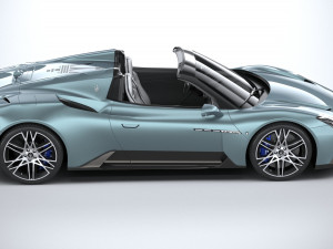 Maserati MC20 Cielo 2023 3D Model