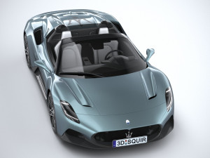Maserati MC20 Cielo 2023 3D Model