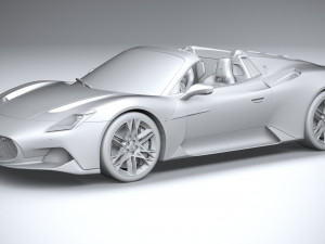 Maserati MC20 Cielo 2023 3D Model