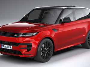 Range Rover Sport HSE 2023 3D-Modell
