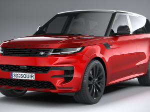Range Rover Sport HSE 2023 3D-Modell