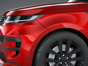 Range Rover Sport HSE 2023 3D-Modell