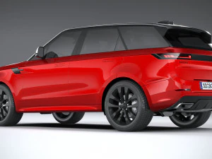 Range Rover Sport HSE 2023 3D Model