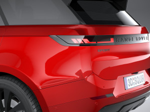 Range Rover Sport HSE 2023 3D-Modell