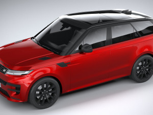 Range Rover Sport HSE 2023 3D-Modell