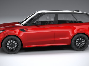 Range Rover Sport HSE 2023 3D-Modell