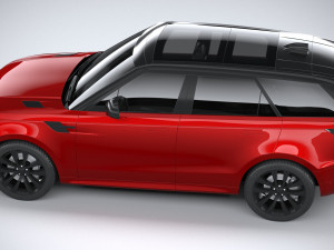 Range Rover Sport HSE 2023 3D-Modell
