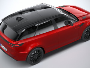 Range Rover Sport HSE 2023 3D-Modell