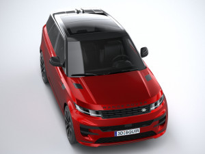 Range Rover Sport HSE 2023 3D-Modell