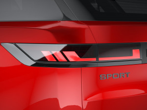 Range Rover Sport HSE 2023 3D-Modell