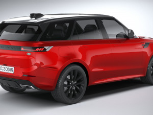 Range Rover Sport HSE 2023 3D-Modell