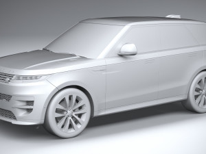 Range Rover Sport HSE 2023 3D-Modell