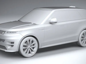 Range Rover Sport HSE 2023 3D Model