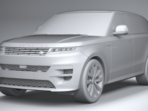 Range Rover Sport HSE 2023 3D-Modell