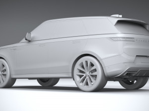 Range Rover Sport HSE 2023 3D-Modell