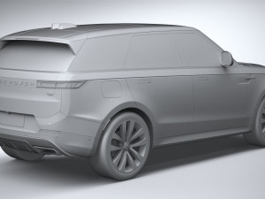 Range Rover Sport HSE 2023 3D-Modell