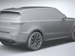 Range Rover Sport HSE 2023 3D Model