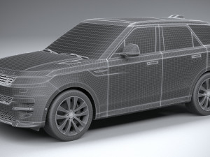 Range Rover Sport HSE 2023 3D-Modell