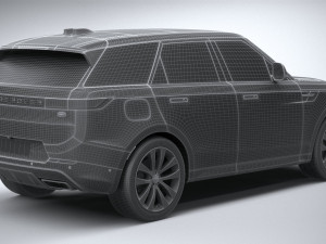 Range Rover Sport HSE 2023 3D-Modell