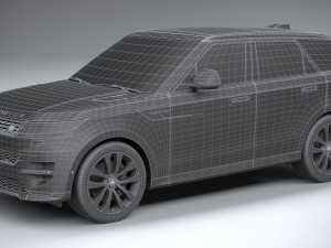 Range Rover Sport HSE 2023 3D-Modell