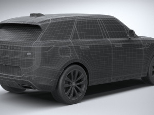 Range Rover Sport HSE 2023 3D-Modell