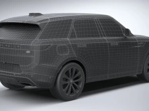 Range Rover Sport HSE 2023 3D Model