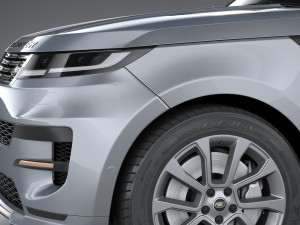 Range Rover Sport SE 2023 3D Model