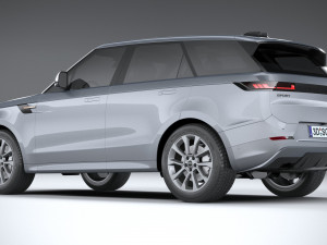 Range Rover Sport SE 2023 3D Model
