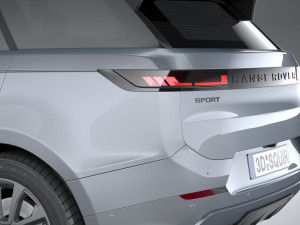 Range Rover Sport SE 2023 3D Model