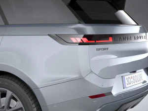 Range Rover Sport SE 2023 3D Model