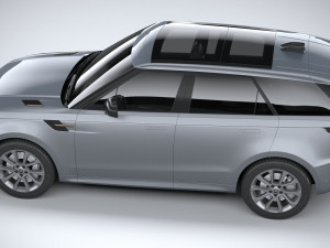 Range Rover Sport SE 2023 3D Model