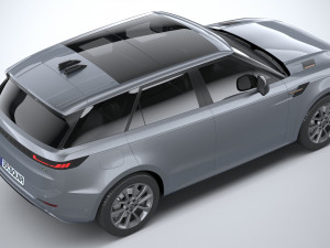 Range Rover Sport SE 2023 3D Model