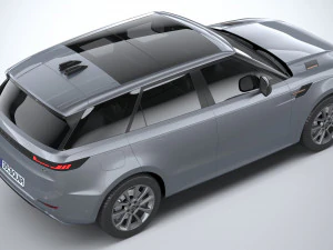 Range Rover Sport SE 2023 3D Model