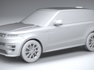 Range Rover Sport SE 2023 3D Model
