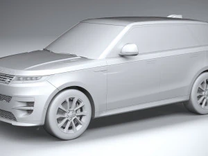 Range Rover Sport SE 2023 3D Model