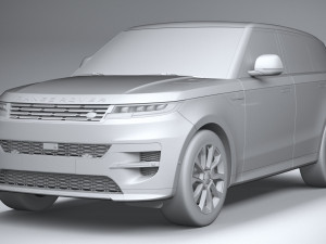Range Rover Sport SE 2023 3D Model