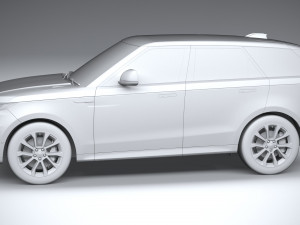 Range Rover Sport SE 2023 3D Model