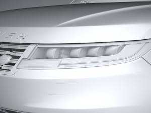 Range Rover Sport SE 2023 3D Model