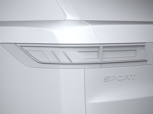 Range Rover Sport SE 2023 3D Model