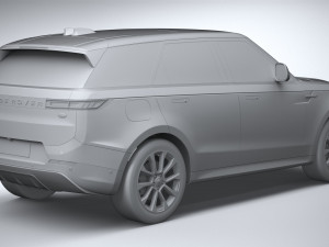 Range Rover Sport SE 2023 3D Model