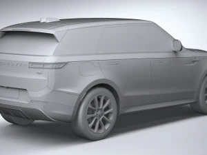 Range Rover Sport SE 2023 3D Model