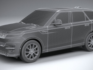 Range Rover Sport SE 2023 3D Model