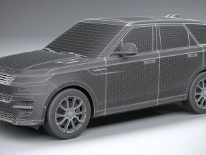 Range Rover Sport SE 2023 3D Model