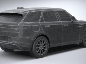 Range Rover Sport SE 2023 3D Model