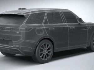 Range Rover Sport SE 2023 3D Model