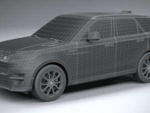 Range Rover Sport SE 2023 3D Model
