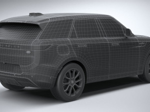 Range Rover Sport SE 2023 3D Model