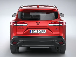 Toyota Corolla Cross Hybrid 2023 3D Model