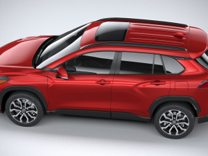 Toyota Corolla Cross Hybrid 2023 Modèle 3D